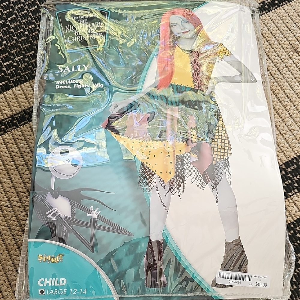 Nightmare Before Christmas Sally Child Costume
